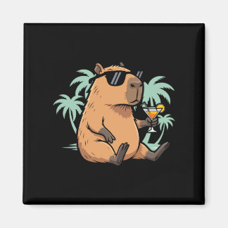 Imã Capivara Com Rabo - Vibração Relaxante