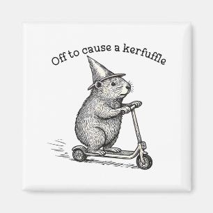 Imã Capivara De Scooter Causando Caos e Confusão