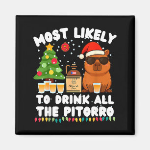 Imã Capivara Mais Propensa a Beber Todo o Torro Engraç