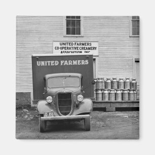 Imã Capoeira da leiteria de Vermont, os anos 30