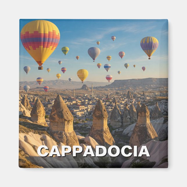 Imã Cappadocia Turquia Balões de Ar Quente Viagem (Frente)