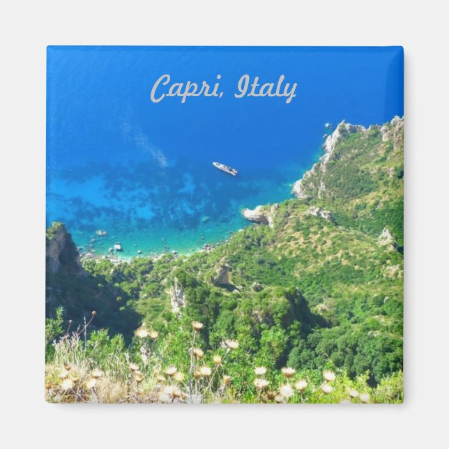 Imã Capri, Itália Magnet (Frente)