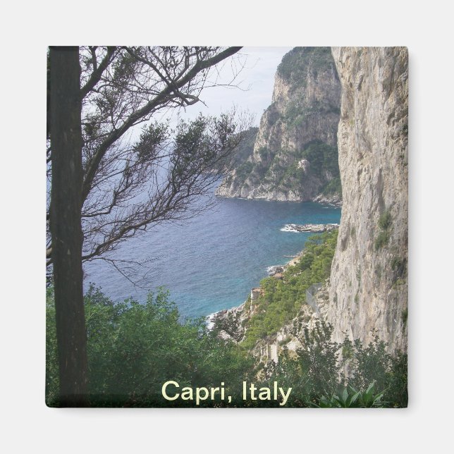 Imã Capri, Itália Magnet (Frente)
