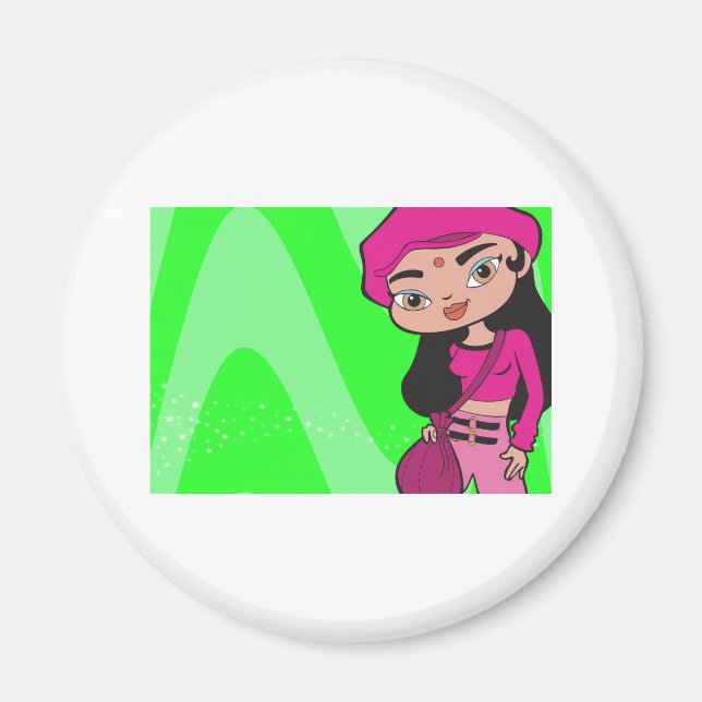 Imã Capricórnio Magnet (Frente)