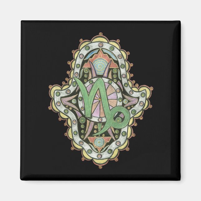 Imã Capricórnio Magnet (Frente)