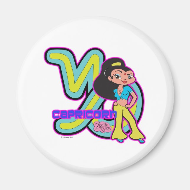 Imã Capricórnio Magnet (Frente)
