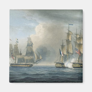 Imã Captação do Pomone por HMS Arethusa fora de Cuba