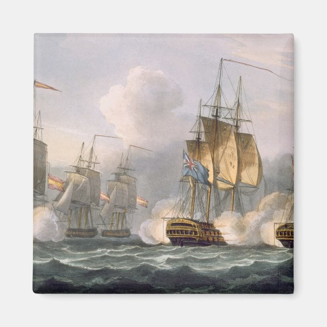 Imã Captura da Dorothea, 15 de julho de 1798, gravada (Frente)
