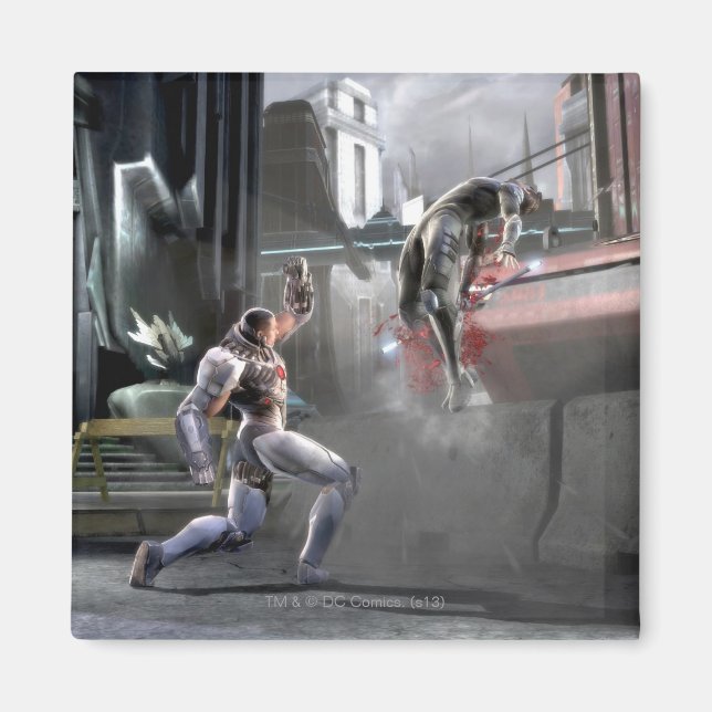 Imã Captura de tela: Cyborg vs Nightwing (Frente)