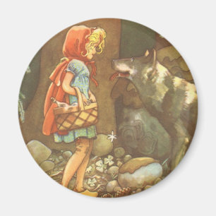 Imã Capuzinho Vermelho, Conto de Fadas Vintage