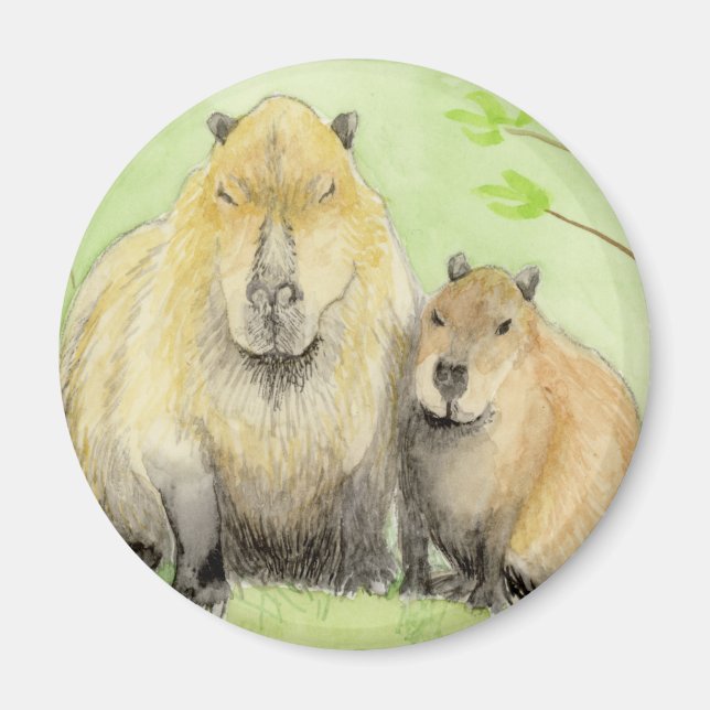 Imã Capybara (Frente)