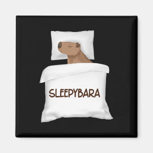 Imã Capybara Oficial do Sono Pijamas Nightgown Sleepyb