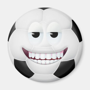 Imã Cara 2 da bola de futebol