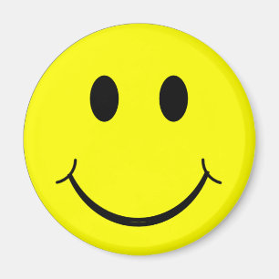 Imã Cara amarela - ímã feliz da cara
