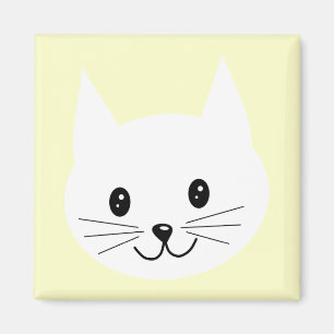 Imã Cara bonito do gato