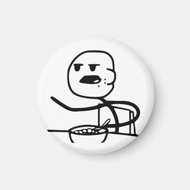 Imã Cara Cereal Memória (Frente)