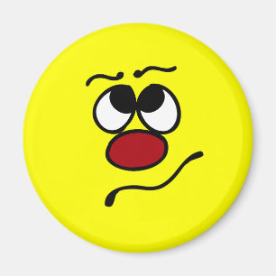 Imã Cara confusa Grumpey