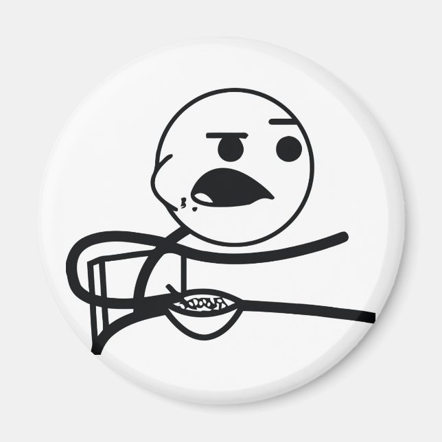 Imã Cara de cereais (Frente)