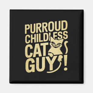 Imã Cara de Gato Sem Filhos Purroud Votando Para Presi