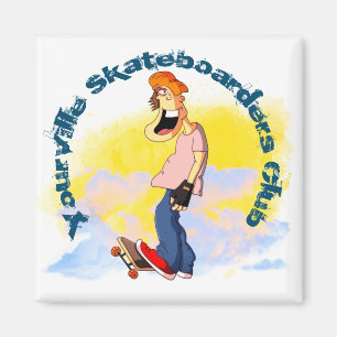 Imã Cara de skate