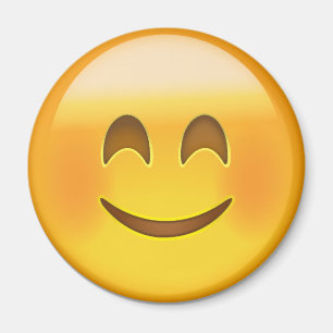 Imã Cara de sorriso com olhos de sorriso Emoji