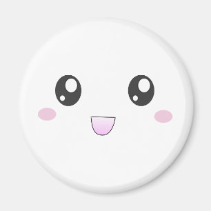 Imã Cara feliz de Kawaii