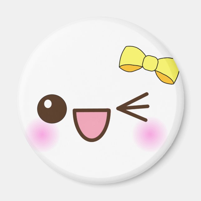 Imã Cara Kawaii! (Frente)