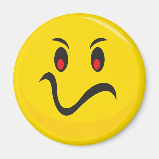 Imã cara louca (Frente)