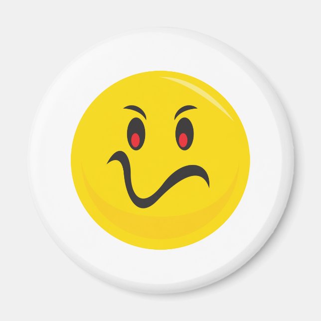 Imã cara louca (Frente)