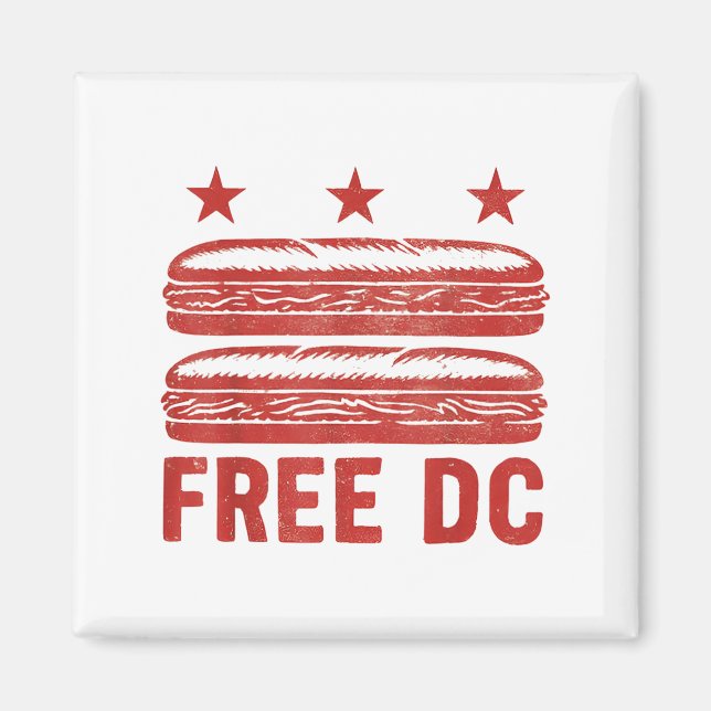 Imã Cara Sanduíche De Dc Sub-Sandwich Gratuita (Frente)
