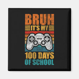 Imã Cara, São Meus 100 Dias De Escola Gamer Boy 100º D
