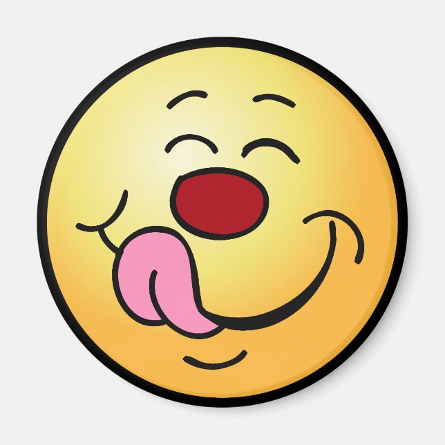 Imã Cara satisfeito Grumpey (Frente)