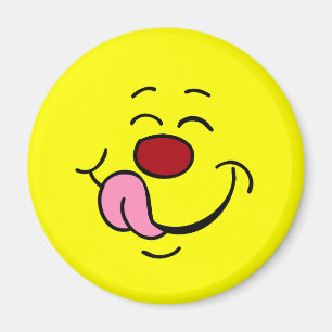 Imã Cara satisfeito Grumpey