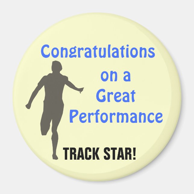 Imã Cara Track 02 Magnet Personalizado (Frente)