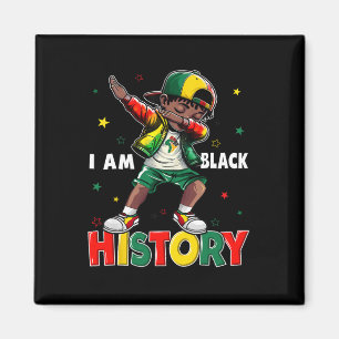 Imã Caraça É o Mês da História Negra Dabbing Africano 
