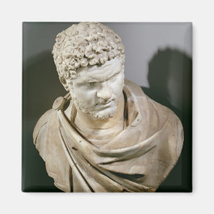 Imã Caracalla, o mármore romano cuirassed o busto,