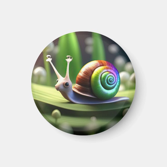 Imã caracol (Frente)