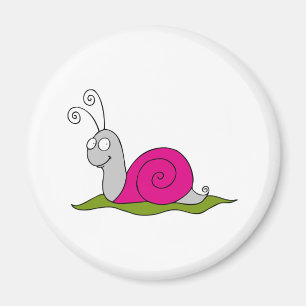 Imã caracol engraçado