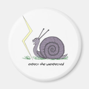 Imã Caracol Surpreso
