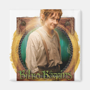 Imã Caractere BILBO BAGGINS™ com nome