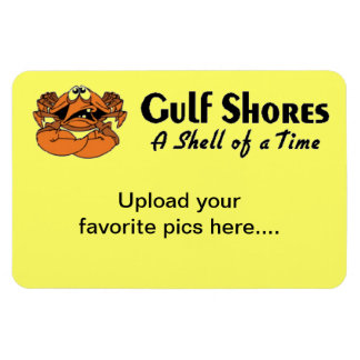 Ímã Caranguejo do Golfo Shores Alabama