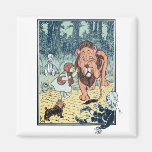 Imã Caráteres de mágico de Oz do vintage, estrada