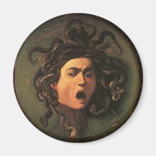 Imã Caravaggio - Medusa - trabalhos de arte italianos