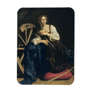 Ímã Caravaggio - Santo Catherine De Alexandria
