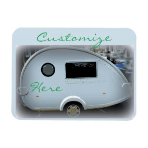 Ímã Caravana minúscula Thunder_Cove da lágrima da ca