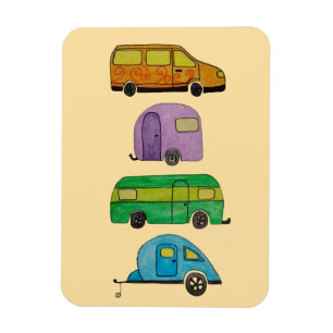 Ímã Caravanas de camping