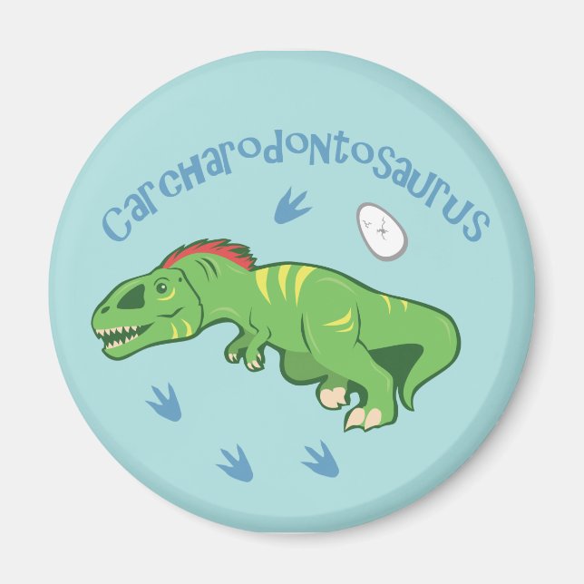 Imã Carcharodontosauro Cujo (Frente)