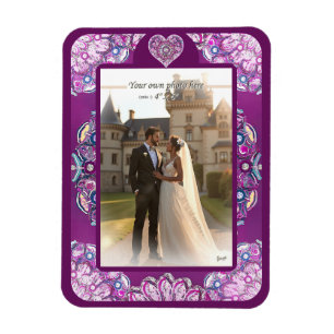 Ímã cardeal vermelho rosace