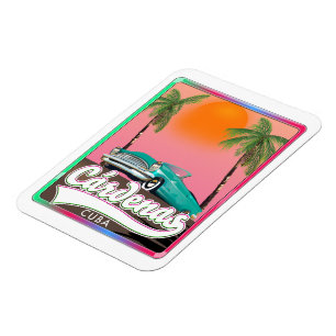 Ímã Cárdenas Cuba viagens vintage