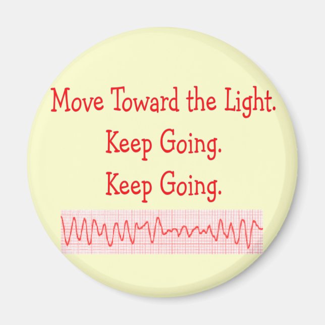 Imã Cardíaco/Enfermeiro Enfermeiro Furioso V-Fib Fita (Frente)